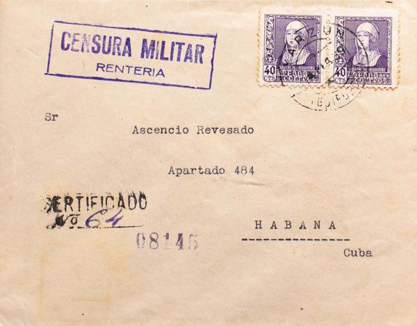 0000110780 - Basque Country. Postal History