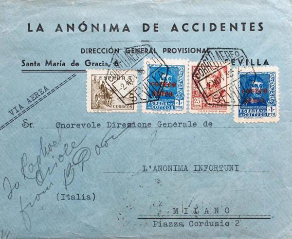 0000110784 - Spain. Spanish State Air Mail