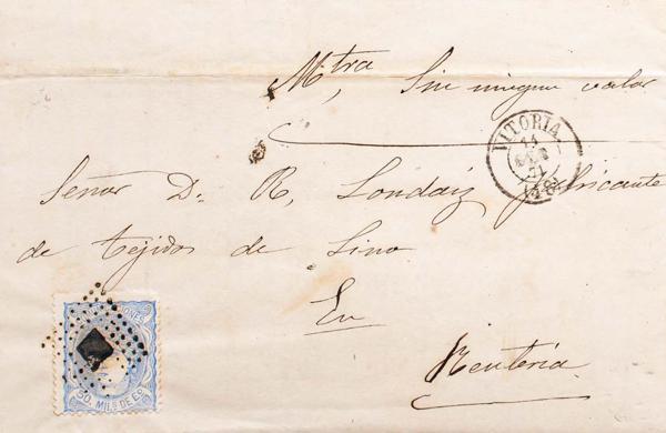 0000110865 - Basque Country. Postal History