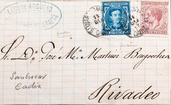 0000110867 - Andalusia. Postal History