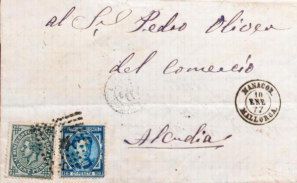0000110868 - Balearic Islands. Postal History