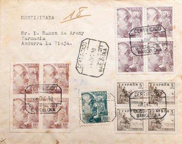 0000110894 - Spain. Spanish State Registered Mail