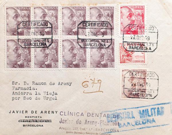 0000110895 - Spain. Spanish State Registered Mail