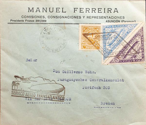 0000111152 - Paraguay. Aéreo