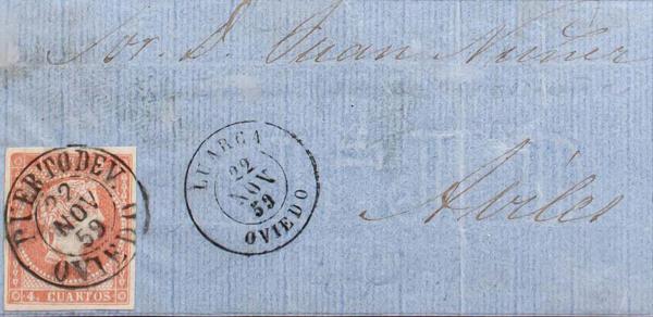 0000111273 - Asturias. Postal History