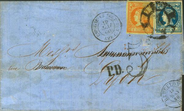 0000111285 - Catalonia. Postal History
