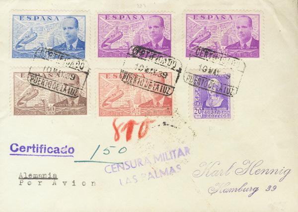 0000111789 - Spain. Spanish State Air Mail