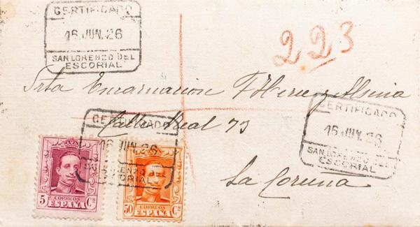 0000114629 - Madrid. Postal History