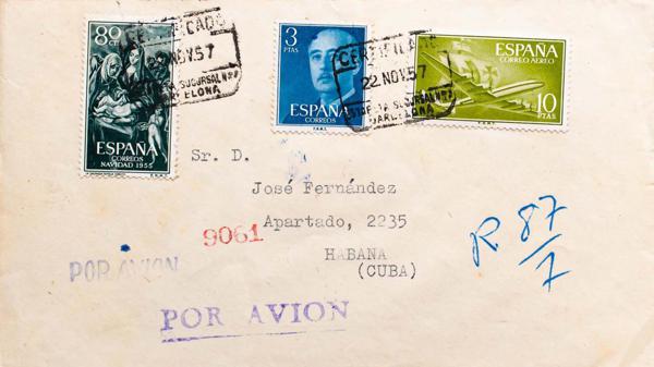 0000114705 - Spain. 2nd Centenary Airmail