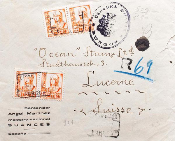 0000114715 - Spain. Spanish State Registered Mail