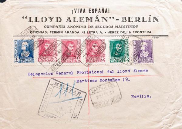 0000114718 - Spain. Spanish State Registered Mail