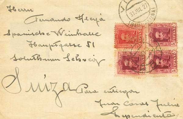 0000114726 - Catalonia. Postal History