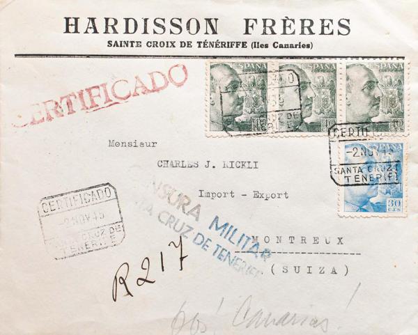 0000114737 - Canary Islands. Postal History