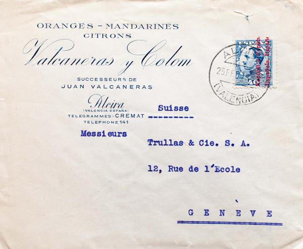 0000114748 - Comunidad Valenciana. Historia Postal
