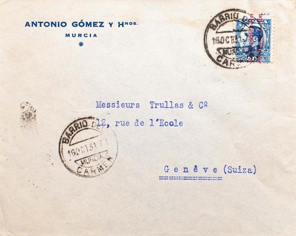 0000114750 - Murcia. Postal History