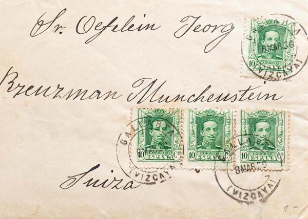 0000114763 - Basque Country. Postal History