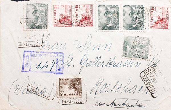 0000114767 - Spain. Spanish State Registered Mail