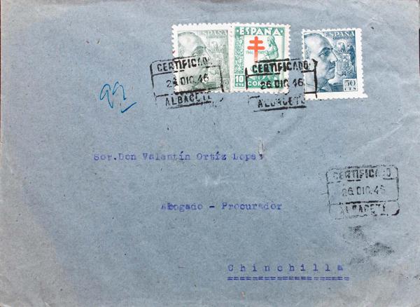 0000114795 - Spain. Spanish State Registered Mail