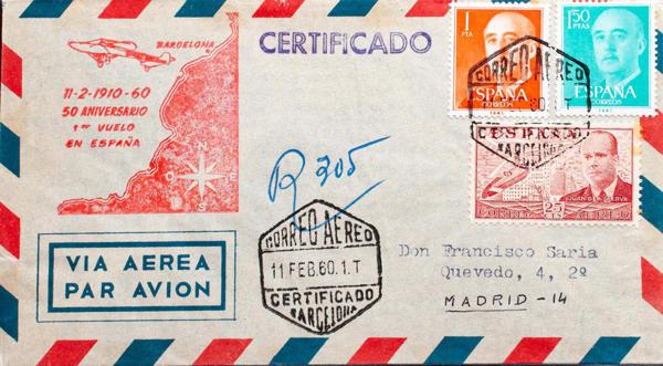 0000114818 - Spain. Spanish State Air Mail
