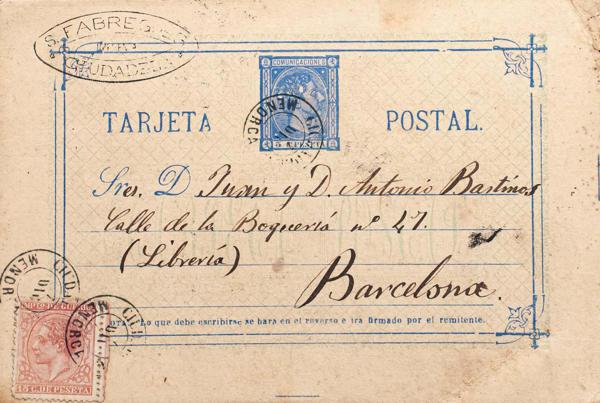 0000114836 - Balearic Islands. Postal History