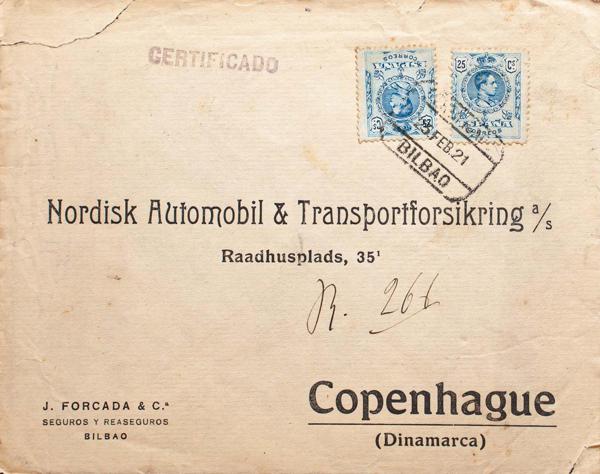 0000114851 - Basque Country. Postal History