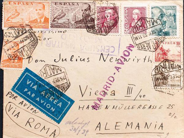 0000114881 - Spain. Spanish State Air Mail