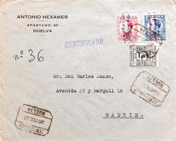 0000114887 - Andalusia. Postal History
