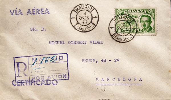 0000114893 - Spain. Spanish State Air Mail