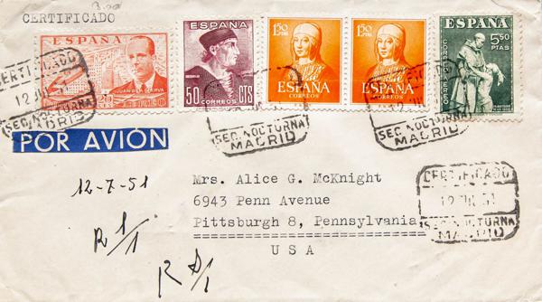 0000114894 - Spain. Spanish State Air Mail