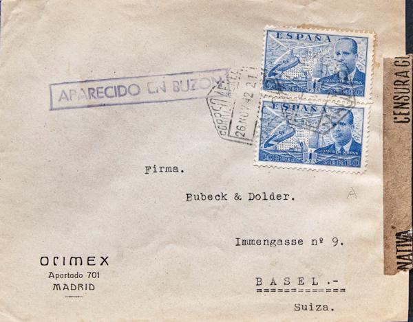 0000114909 - Spain. Spanish State Air Mail
