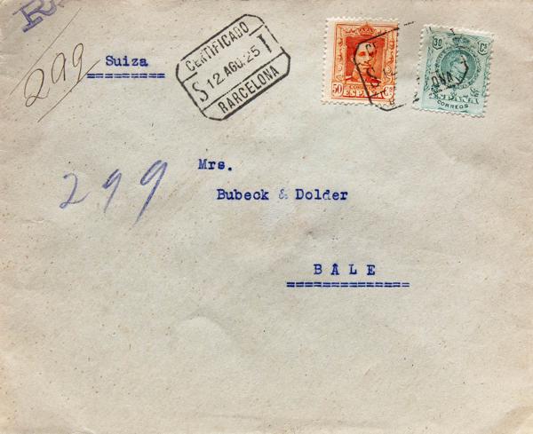 0000114916 - Catalonia. Postal History