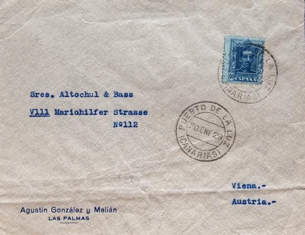 0000114938 - Canary Islands. Postal History