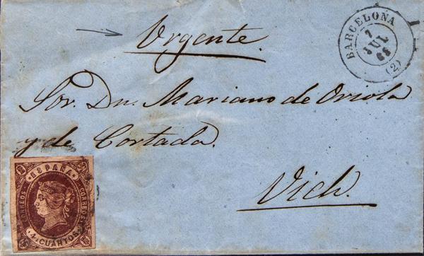 0000115008 - Catalonia. Postal History