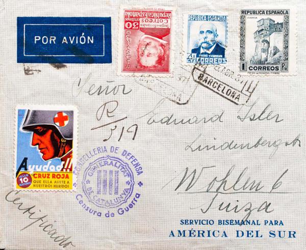 0000115444 - Spain. Spanish Republic Airmail
