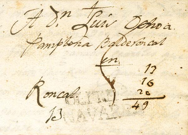 0000117723 - Navarra. Prefilatelia